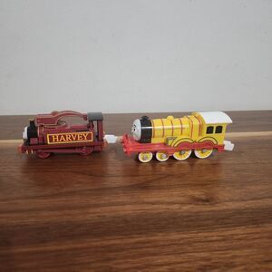 Thomas and Friends Trackmaster Engines Harvey Molly Lot of 2 Not Motorized